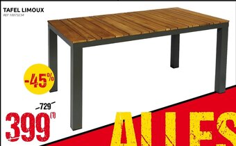 Brico Tafel Limoux aanbieding