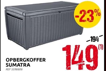 Brico Opbergkoffer Sumatra aanbieding