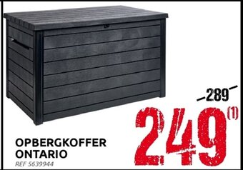 Brico Opbergkoffer Ontario aanbieding
