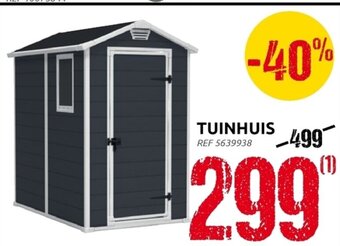 Brico Tuinhuis aanbieding