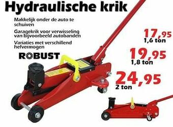 iTEK Hydraulische krik aanbieding