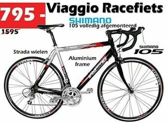 iTEK Viaggio racefiets aanbieding