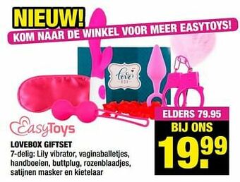 Big Bazar Lovebox giftset aanbieding