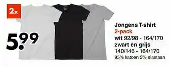 Wibra Jongens t-shirt aanbieding