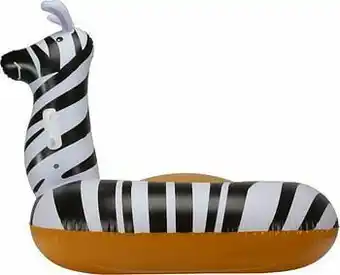 HEMA HEMA Opblaasfiguur Zebra - 128x95x95 aanbieding