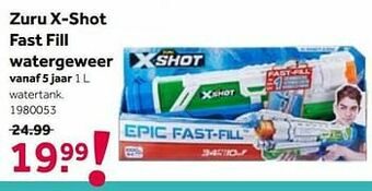 Zuru x-shot fast fill watergeweer