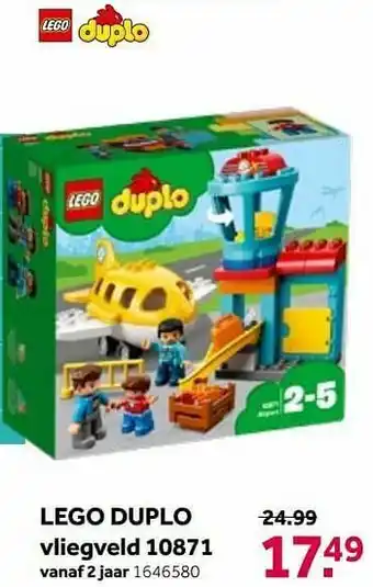 Intertoys Lego duplo vliegveld 10871 aanbieding