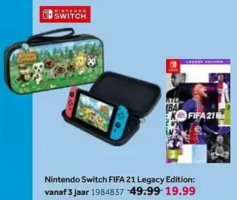 Nintendo switch fifa 21 legacy edition
