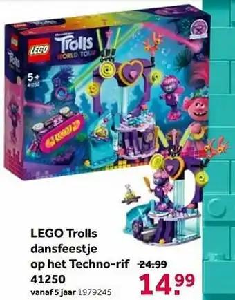 Lego trolls dansfeestje op het techno-rif 41250