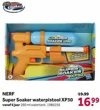 Nerf super soaker waterpistool xp30
