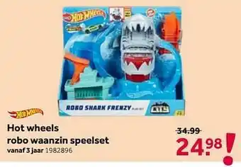 Intertoys Hot wheels robo waanzin speelset aanbieding