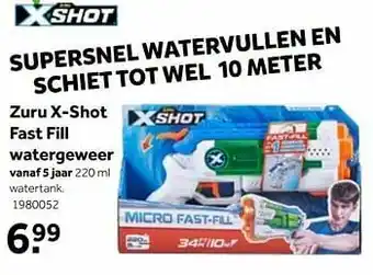 Intertoys Zuru x-shot fast fill watergeweer aanbieding