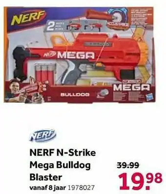 Nerf n-strike mega bulldog blaster