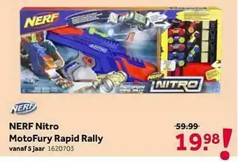 Nerf nitro motofury rapid rally