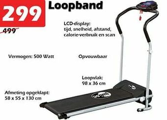 iTEK Loopband aanbieding