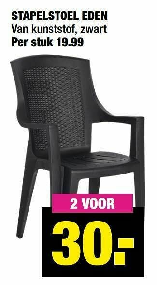 Stapelstoel eden
