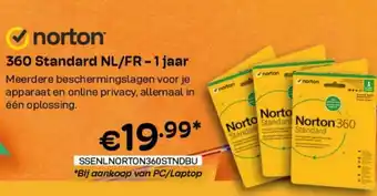 CompuDeals Norton 360 NL/FR- 1 jaar aanbieding