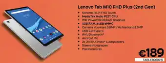 CompuDeals Lenovo Tab M10 FHD Plus (2nd Gen) aanbieding