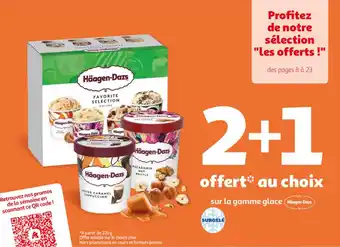 Auchan Haagen-Dazs Favorite Selection minicups aanbieding