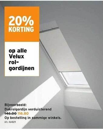 Velux rolgordijnen