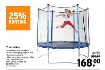 GAMMA Trampoline aanbieding