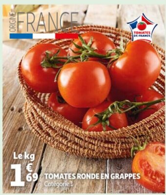Tomates Ronde en Grappes