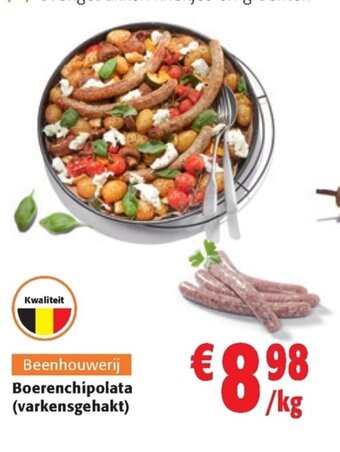 Colruyt Boerenchipolata aanbieding