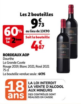 Bordeaux aop 75cl