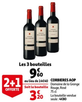 Auchan Corbieres aop 75cl aanbieding