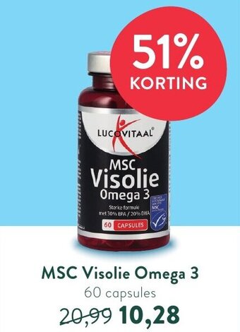 Holland & Barrett MSC visolie omega 3 aanbieding