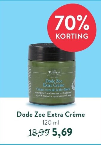 Holland & Barrett Dode zee extra creme 120ml aanbieding