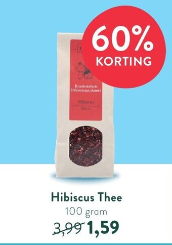 Holland & Barrett Hibiscus thee aanbieding
