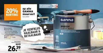 GAMMA Gamma muurverf aanbieding