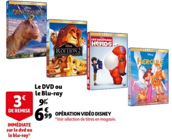 Auchan Operation video disney aanbieding