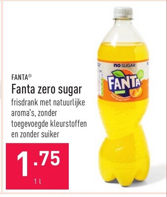 Fanta zero sugar
