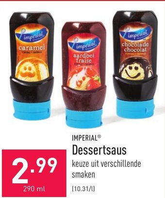 ALDI Imperial Dessertsaus aanbieding