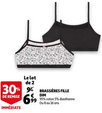 Auchan Brassiere fille dim aanbieding