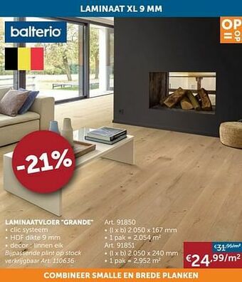 Zelfbouwmarkt Laminaatvloer grande aanbieding