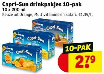 Capri-sun drinkpakjes