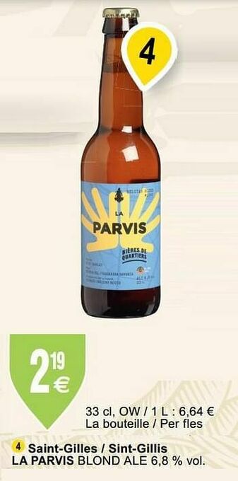 Cora Saint-gilles - sint-gillis la parvis blond ale aanbieding
