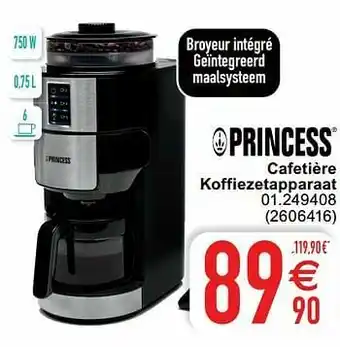 Cora Princess cafetière koffiezetapparaat 01.249408 aanbieding