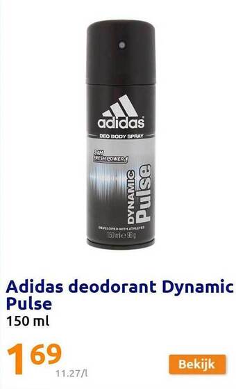 Action Adidas deodorant dynamic pulse aanbieding