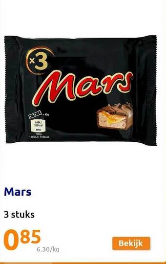 Action Mars aanbieding
