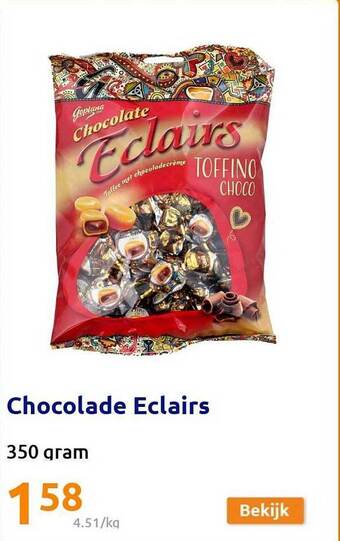 Action Chocolade eclairs aanbieding
