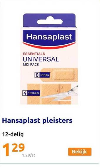 Hansaplast pleisters