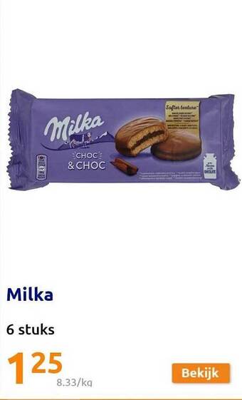 Action Milka aanbieding