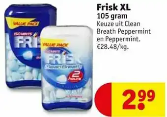Kruidvat Frisk xl aanbieding