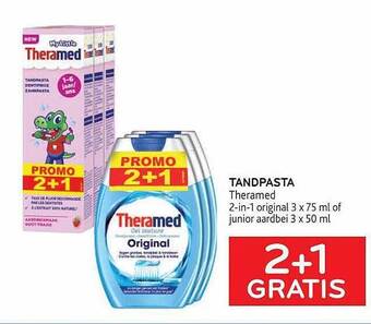 Alvo Tandpasta theramed aanbieding