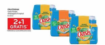 Fruitdrink oasis pocket