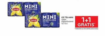 Alvo Ice tea mini lipton aanbieding